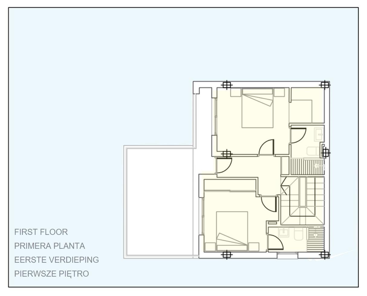 Neubau-Freistehende Villen mit privatem Pool in Roldán, Torre-Pacheco
Moderne zweistöckige Villen mit exklusivem Design
Diese neu gebaut