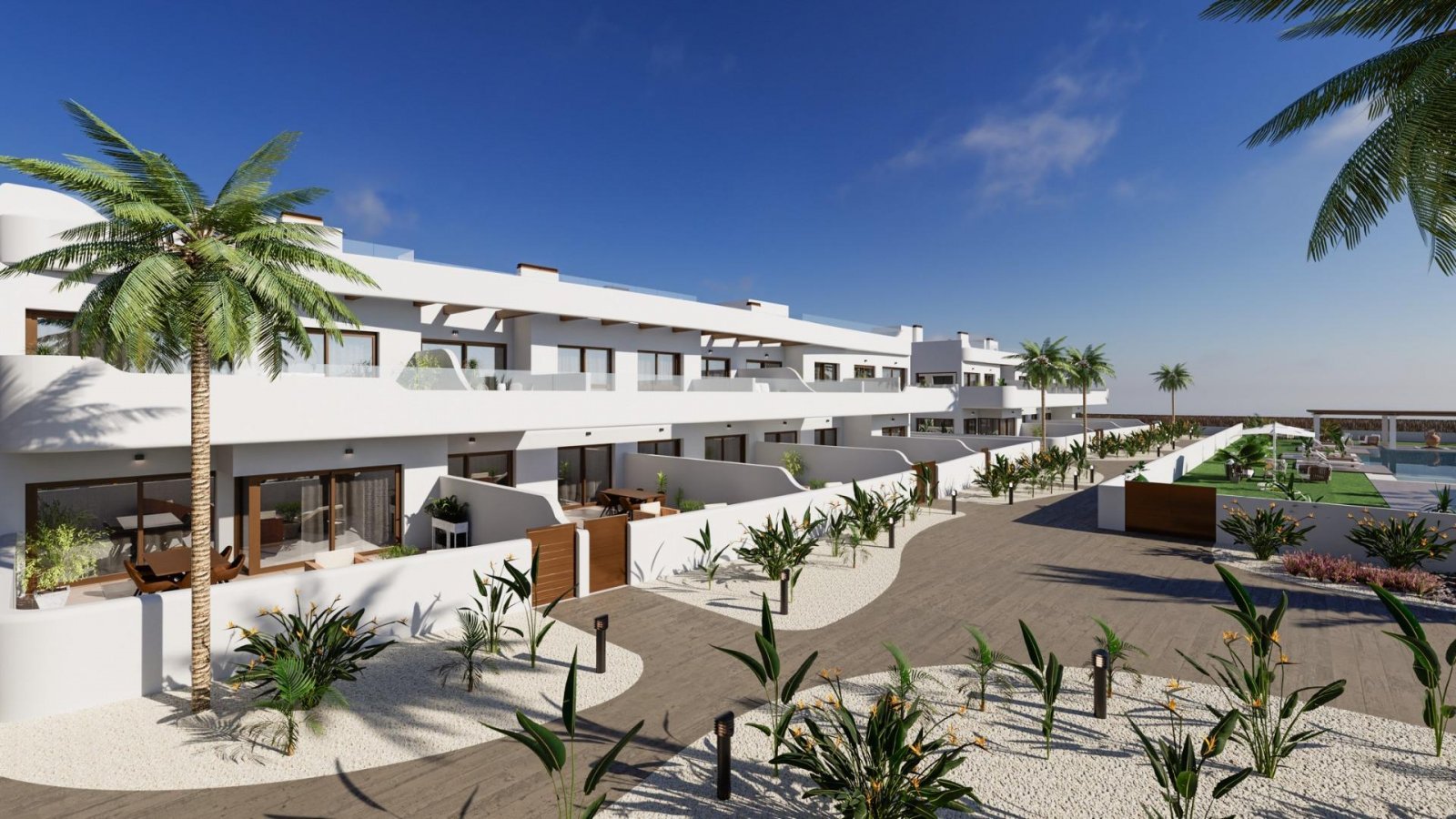 Neubau-Wohnanlage in Los Alcázares in der Nähe des Serena Golfs und des Mar Menor
Exklusives modernes Wohnen an der Costa Cálida
Entdeck