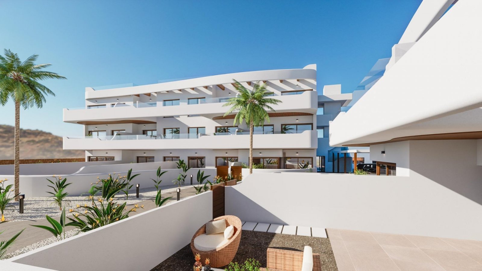 Neubau-Wohnanlage in Los Alcázares in der Nähe des Serena Golfs und des Mar Menor
Exklusives modernes Wohnen an der Costa Cálida
Entdeck