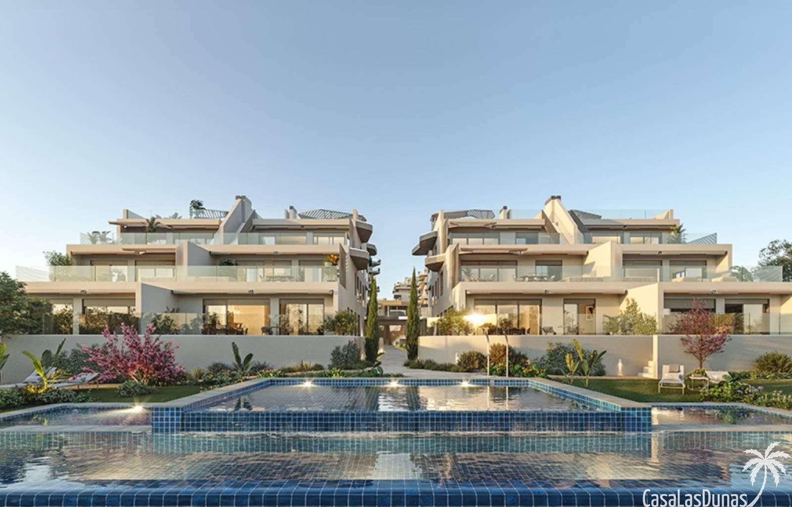 Luxuriöses Neubauprojekt an vorderster Front. Dieses luxuriöse Projekt besteht aus 12 geräumigen Apartments mit einzigartigem Meerblick. Die Häuser b