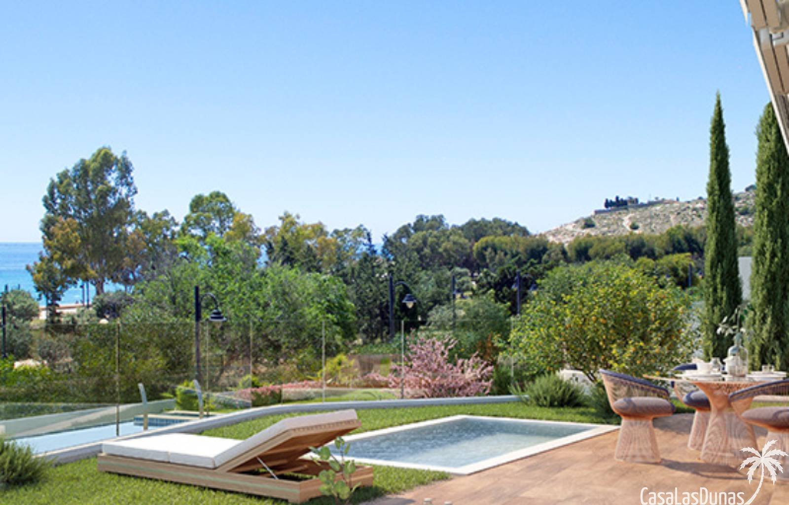 Luxuriöses Neubauprojekt an vorderster Front. Dieses luxuriöse Projekt besteht aus 12 geräumigen Apartments mit einzigartigem Meerblick. Die Häuser b