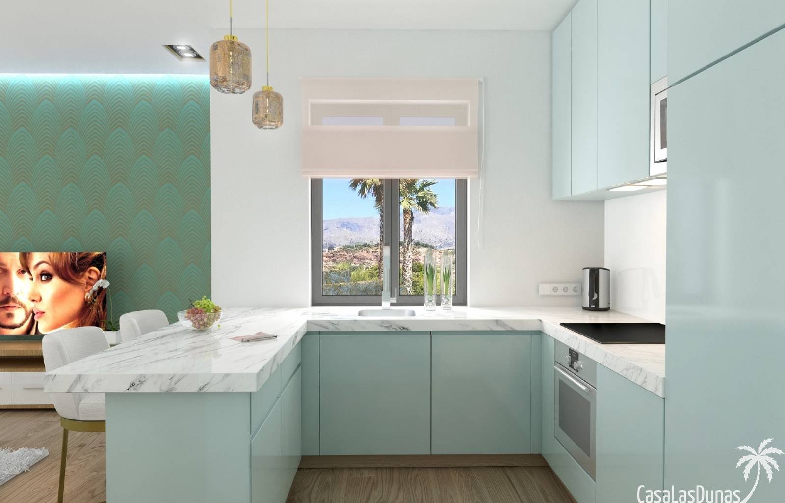 Wunderschönes modernes Bauprojekt bestehend aus 4 Villen in Finestrat und nur wenige Kilometer vom Zentrum von Benidorm entfernt. Diese Luxusvillen b