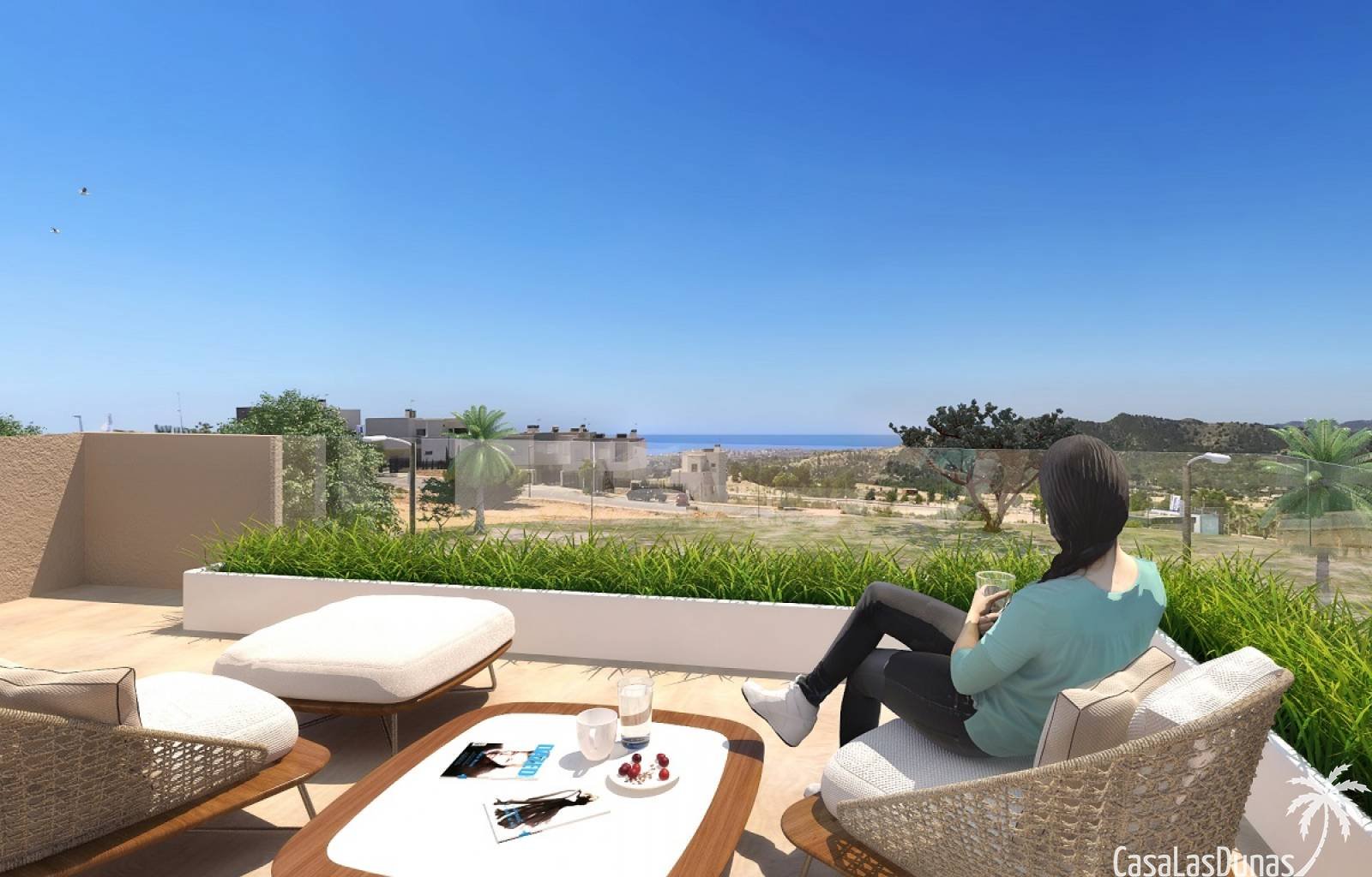 Wunderschönes modernes Bauprojekt bestehend aus 4 Villen in Finestrat und nur wenige Kilometer vom Zentrum von Benidorm entfernt. Diese Luxusvillen b