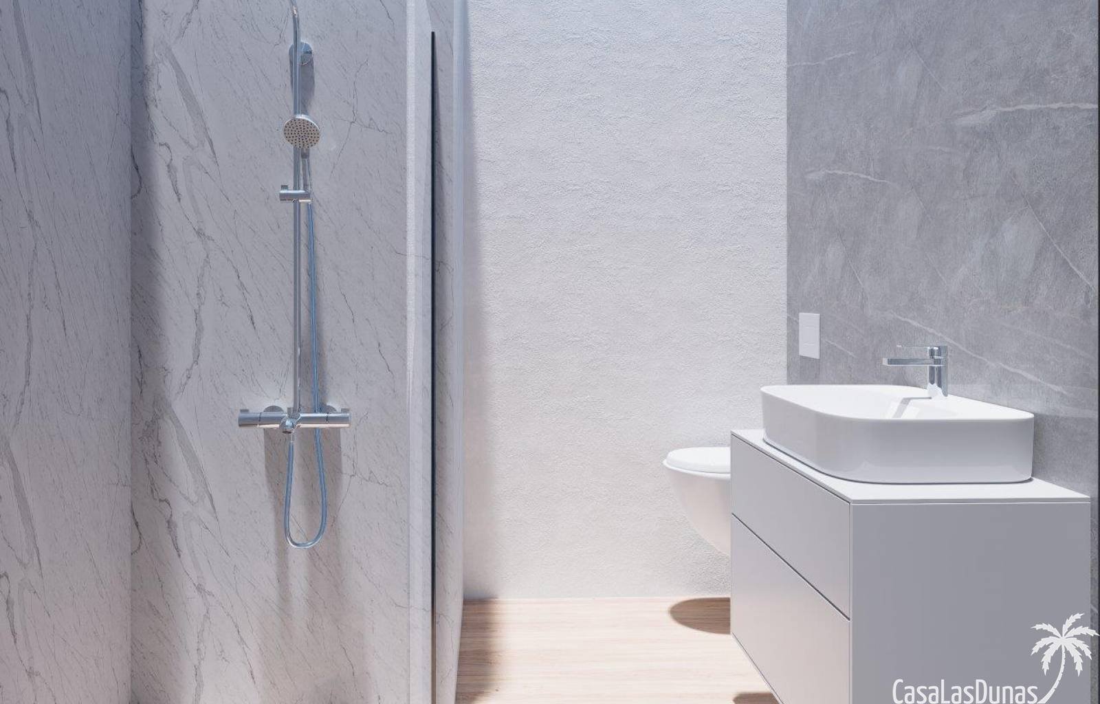 Diese prächtige neue Wohnanlage hat viele Wohnungen zu bieten. Die Apartments verfügen über 2 Schlafzimmer mit jeweils eigenem Bad. Es hat auch ein g