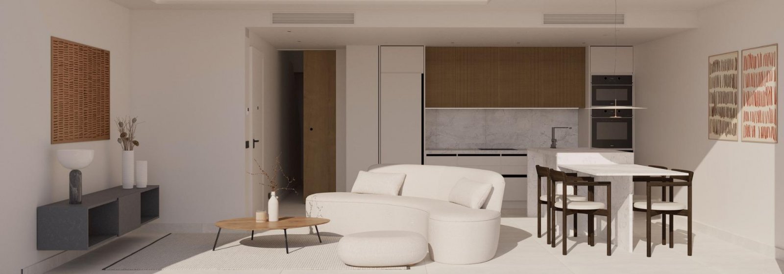 Neubaubungalows mit Meerblick in La Mata, Torrevieja
Privilegierte Lage 300 Meter vom Strand entfernt
Diese exklusive Neubausiedlung bef