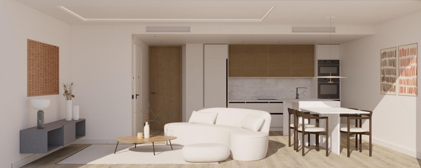 Neubaubungalows mit Meerblick in La Mata, Torrevieja
Privilegierte Lage 300 Meter vom Strand entfernt
Diese exklusive Neubausiedlung bef