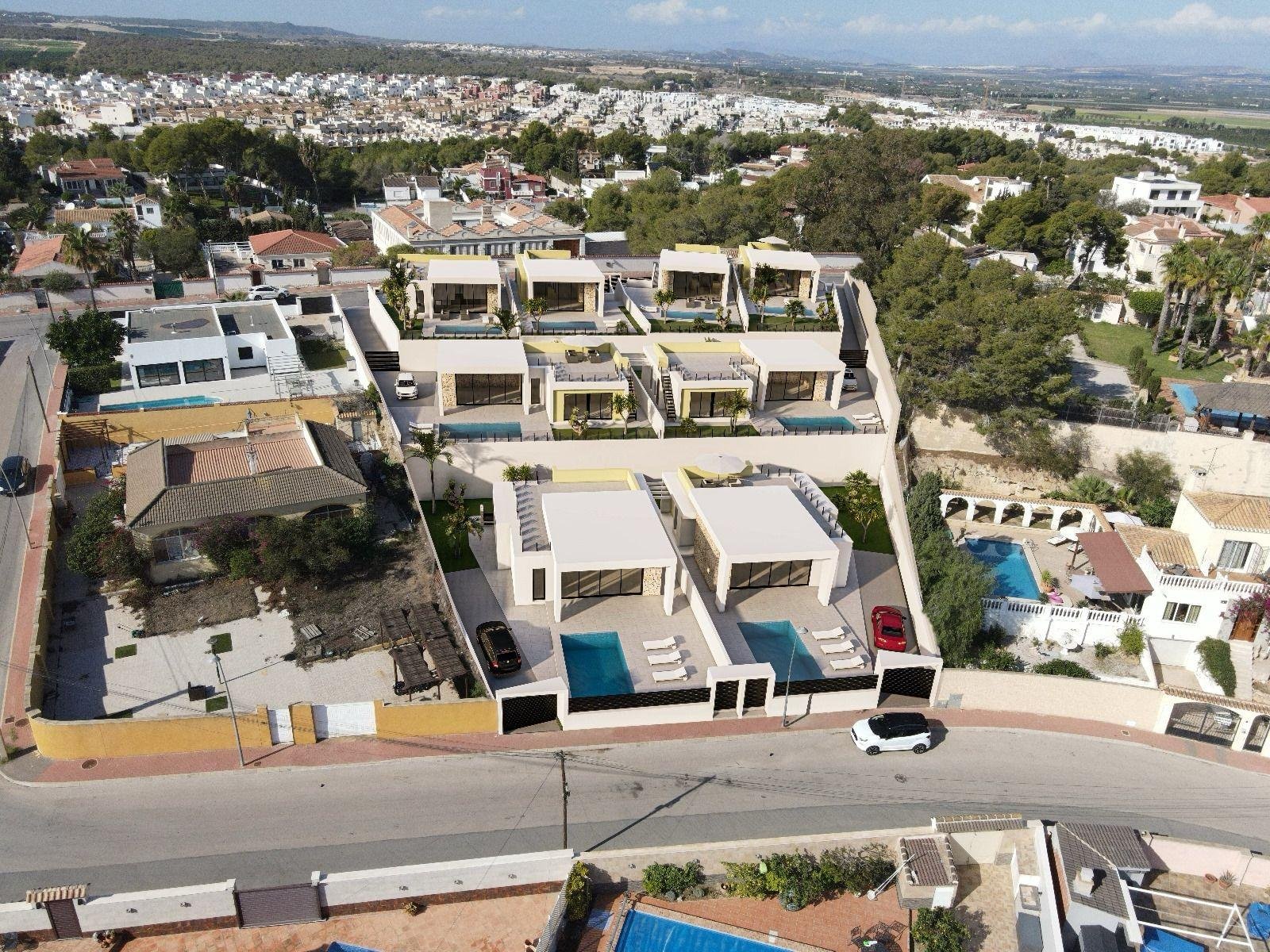 Neu gebaute einstöckige Villen mit privatem Pool in Torrevieja
Moderne Villen in der exklusiven Gegend von Los Balcones
Entdecken Sie di