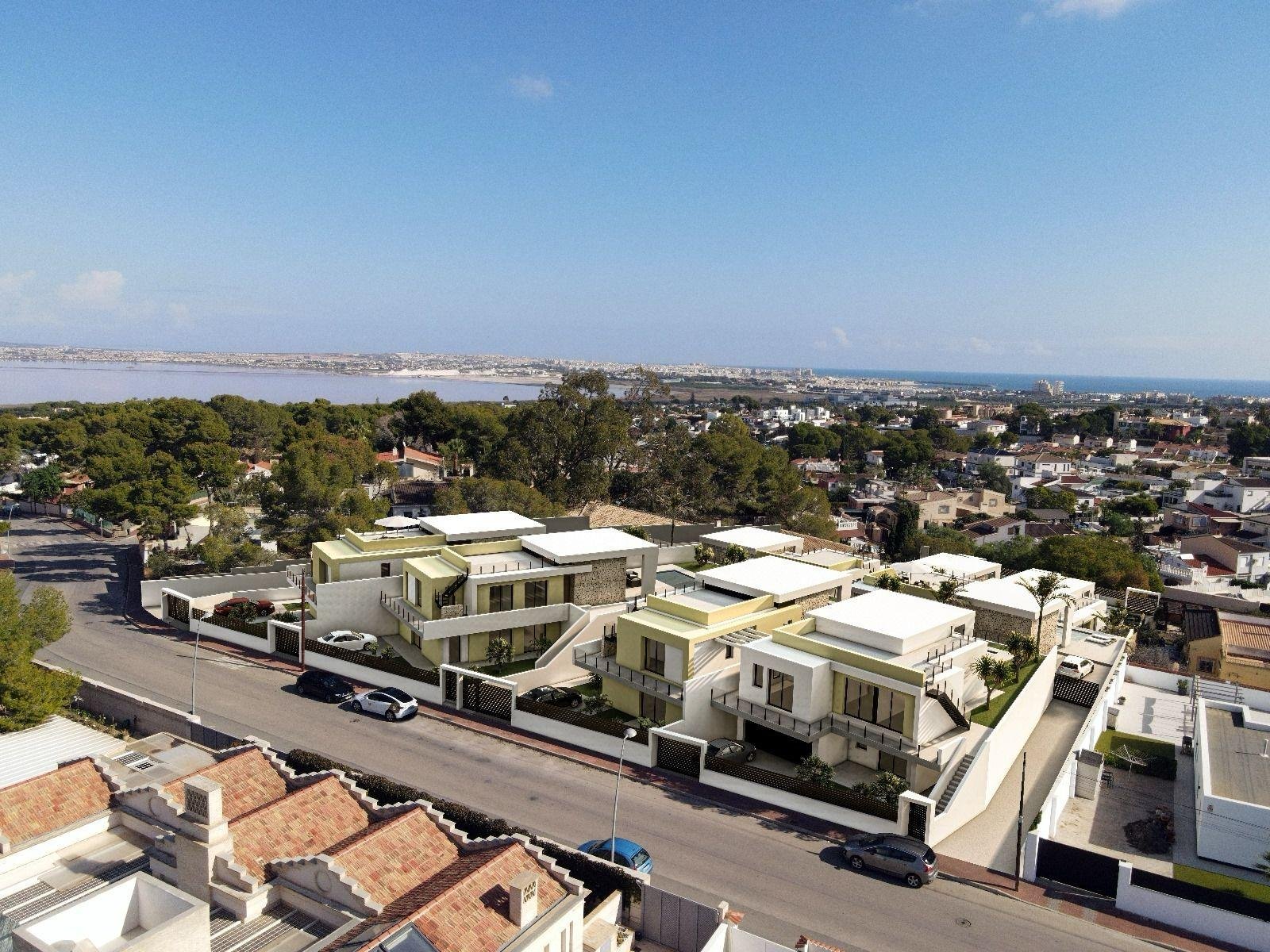 Neu gebaute einstöckige Villen mit privatem Pool in Torrevieja
Moderne Villen in der exklusiven Gegend von Los Balcones
Entdecken Sie di