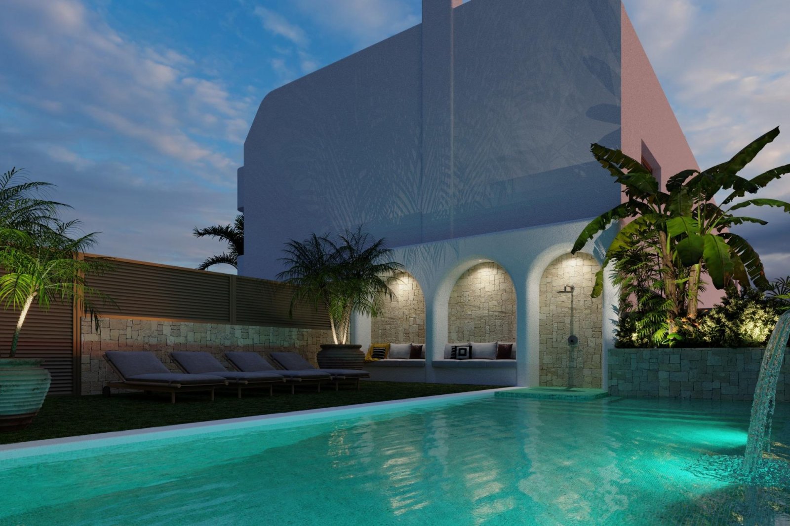 Neubau-Bungalows in San Pedro del Pinatar - Modernes Wohnen am Meer
Exklusive Wohnanlage mit modernen Bungalows
Entdecken Sie diese neue