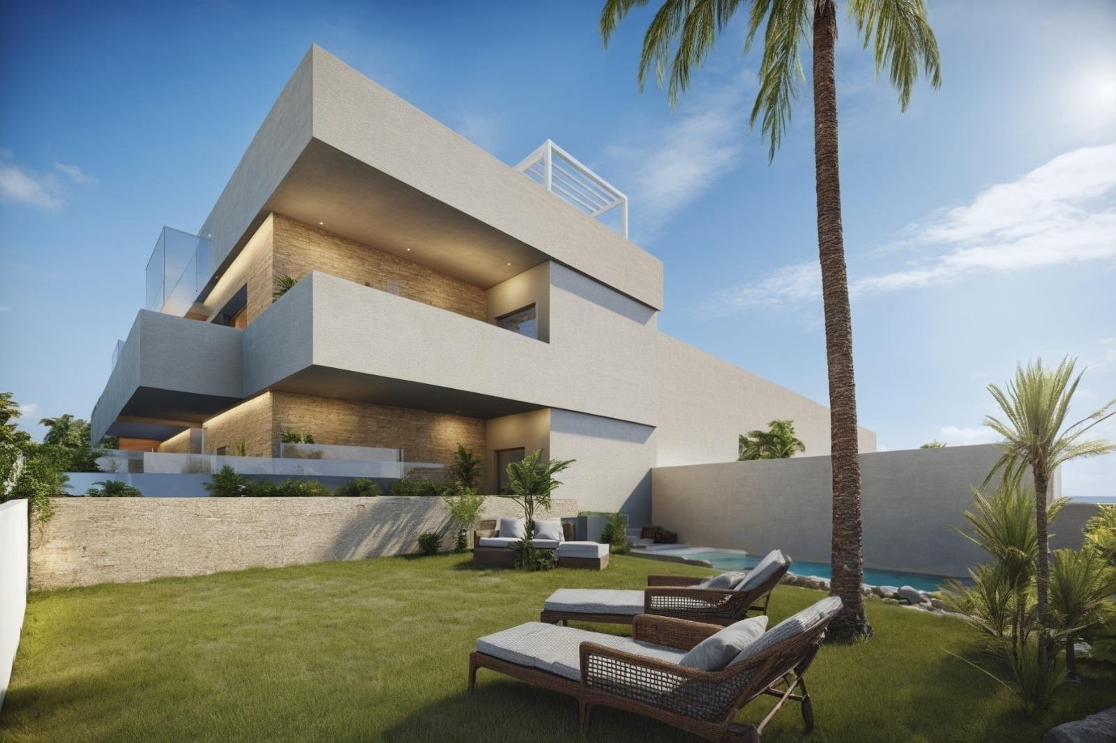 Neubau-Bungalows in San Pedro del Pinatar - Top-Lage nur 500 m vom Strand entfernt
Exklusive Häuser im Boutique-Stil in Küstennähe
Entde