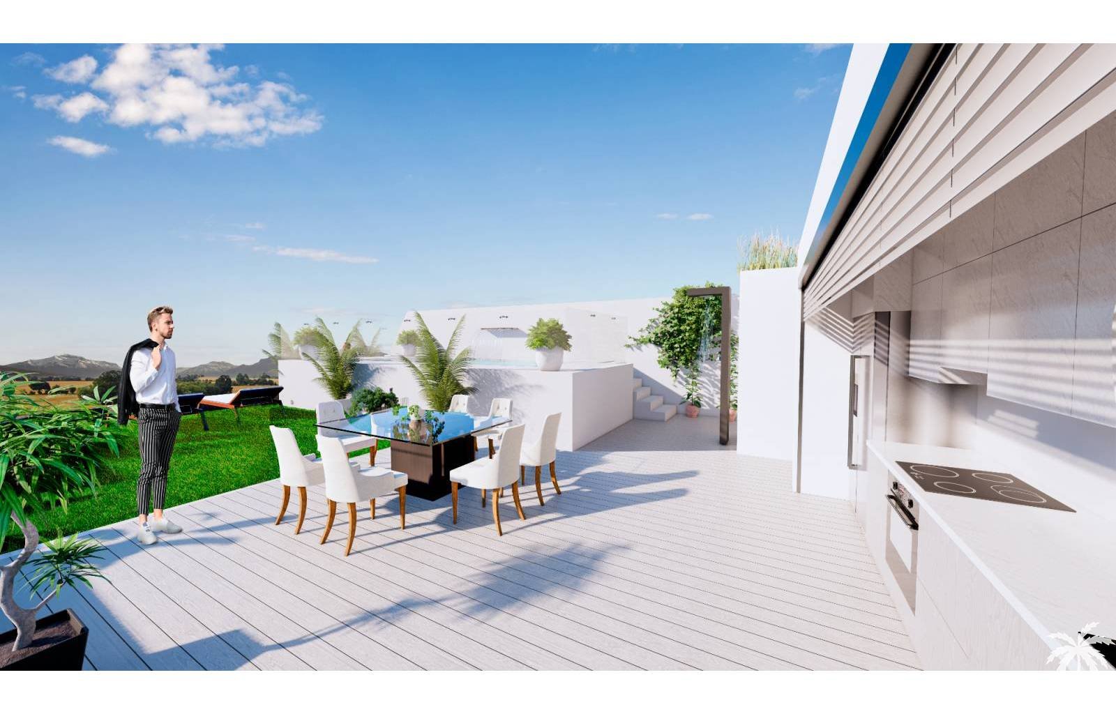 Suchen Sie ein echtes Penthouse mit eigenem privaten Pool auf dem Dach !? Dies ist in dieser kleinen, sehr luxuriösen Neubau-Appartementanlage möglic