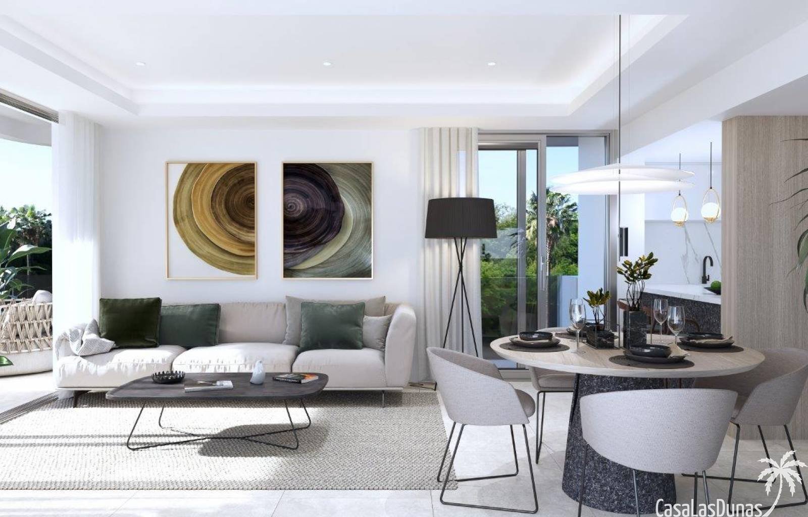 In der Nähe der schönen Sandstrände der Orihuela Costa und nicht weit vom Einkaufszentrum La Zenia Boulevard entfernt, wird dieser neue Apartmentkomp