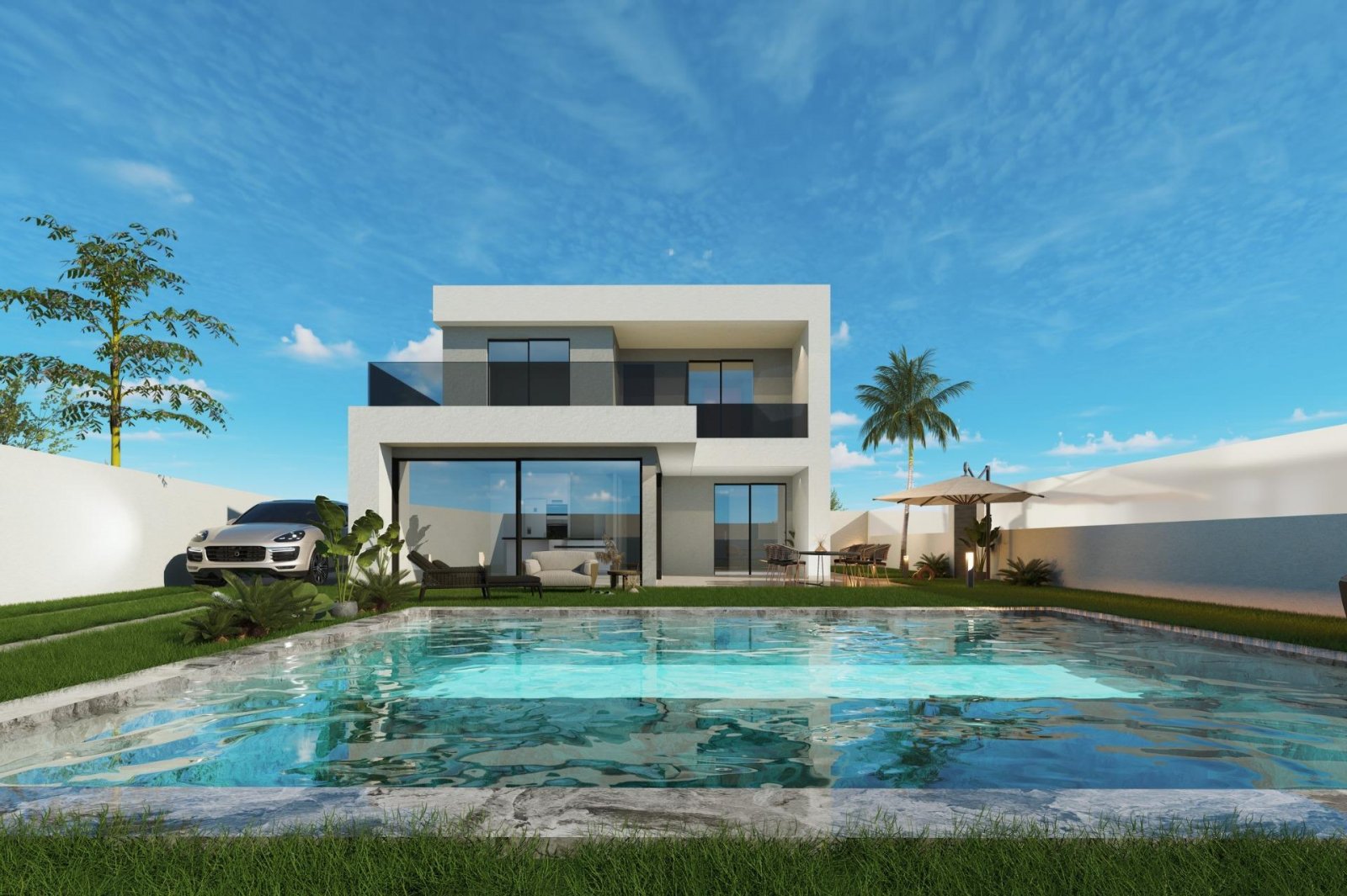 NEU GEBAUTE VILLA IN SAN PEDRO DEL PINATAR
New Build schöne zweistöckige Villa wurden sorgfältig entworfen, um die perfekte individuelle