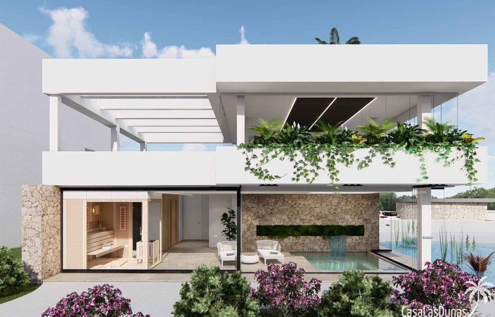 Was für ein wunderbarer neuer Schritt für dieses Projekt mit 135 Apartments mit zwei und drei Schlafzimmern und zwei Bädern! Die Verwendung natürlic