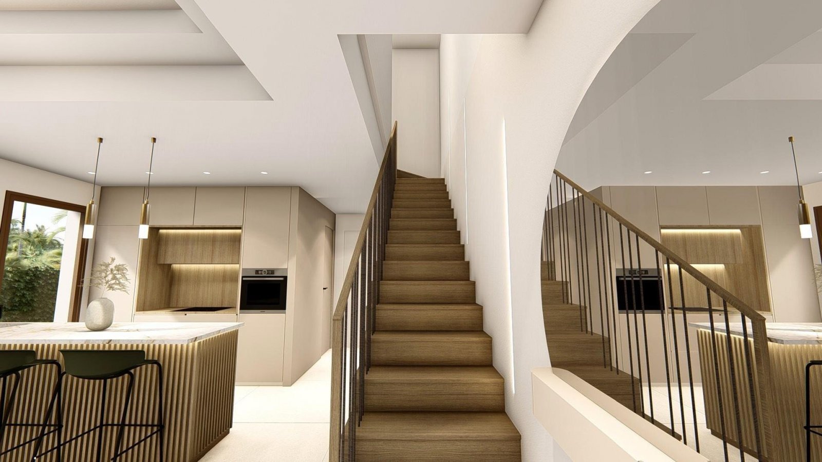 NEU GEBAUTE VILLEN IN ROJALES
Neues Projekt von modernen Quads und Villen mit privaten Pools in Rojales.
Moderne Eigenschaften hat 3 Sch