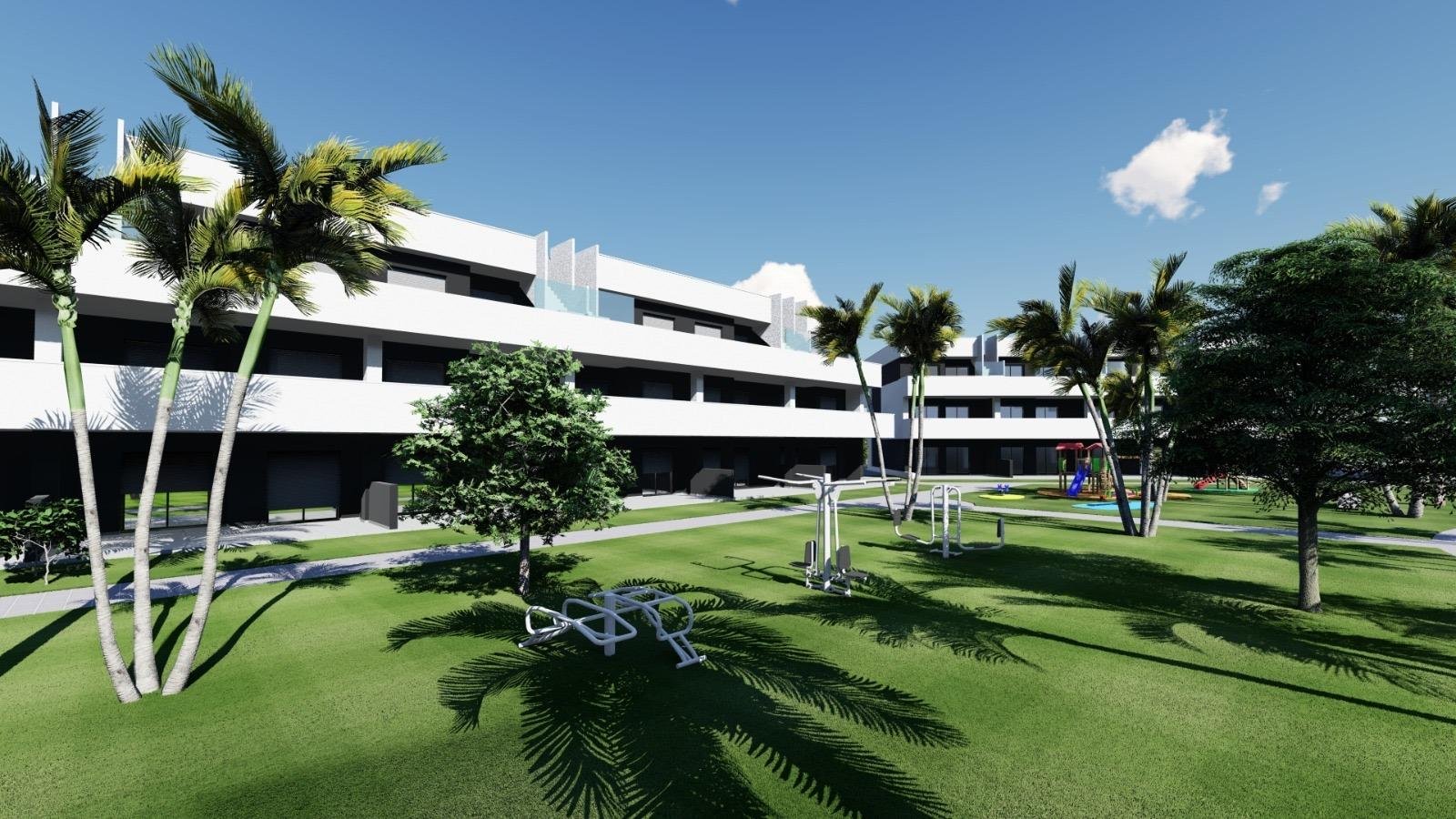 NEU GEBAUTER WOHNKOMPLEX IN EL RASO - Wohnungen mit Touristenlizenz! - WUNDERBARE INVESTITIONSMÖGLICHKEIT!
Neubau einer bewachten Wohnan