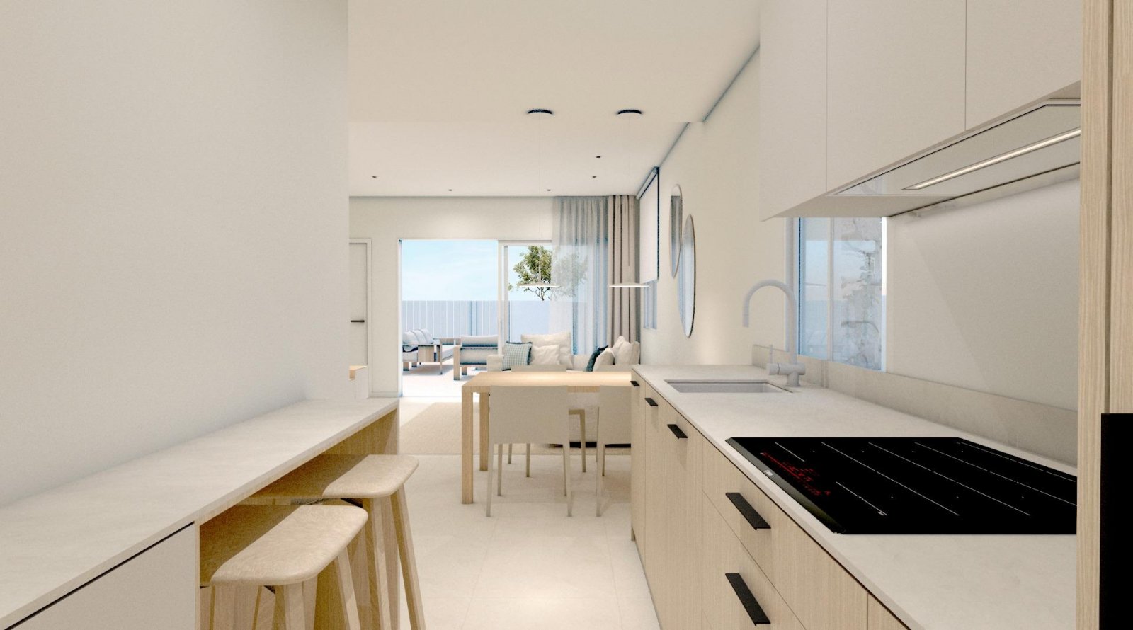 NEU GEBAUTE VILLA IN TORRE DE LA HORADADA - MÖBELPAKET INKLUSIVE!
Neubau-Villa in einer Wohnanlage mit Gemeinschaftspool in Torre de la