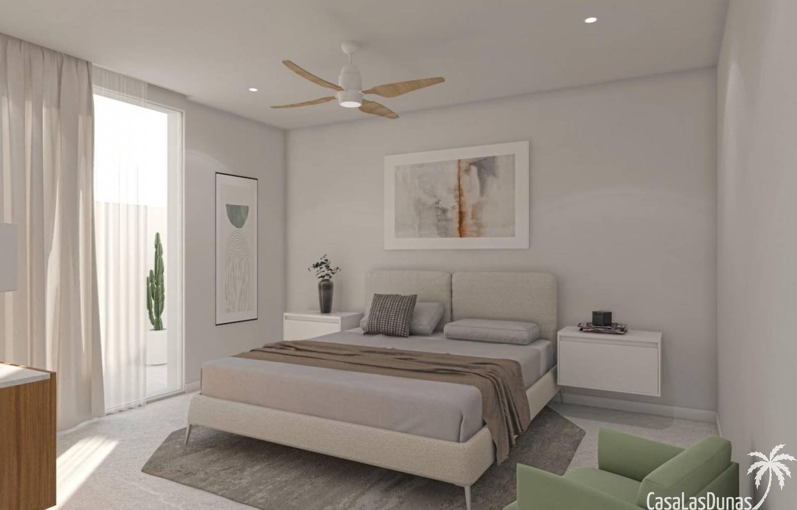 Willkommen bei unserem Projekt, beschränkt auf die wunderschöne Stadt San Pedro del Pinatar an der Costa Blanca. Diese modernen Maisonetten und Apart