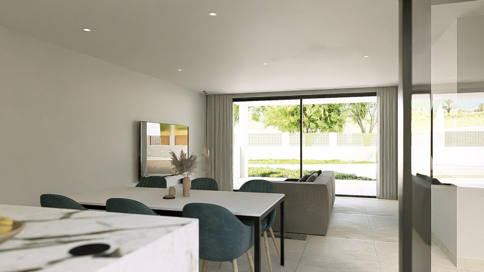 NEUBAU EINER WOHNANLAGE IN LOS ALCAZARES
Neubau einer Wohnanlage im mediterranen Stil in Los Alcazares.
Erdgeschoss Wohnungen verfügt üb