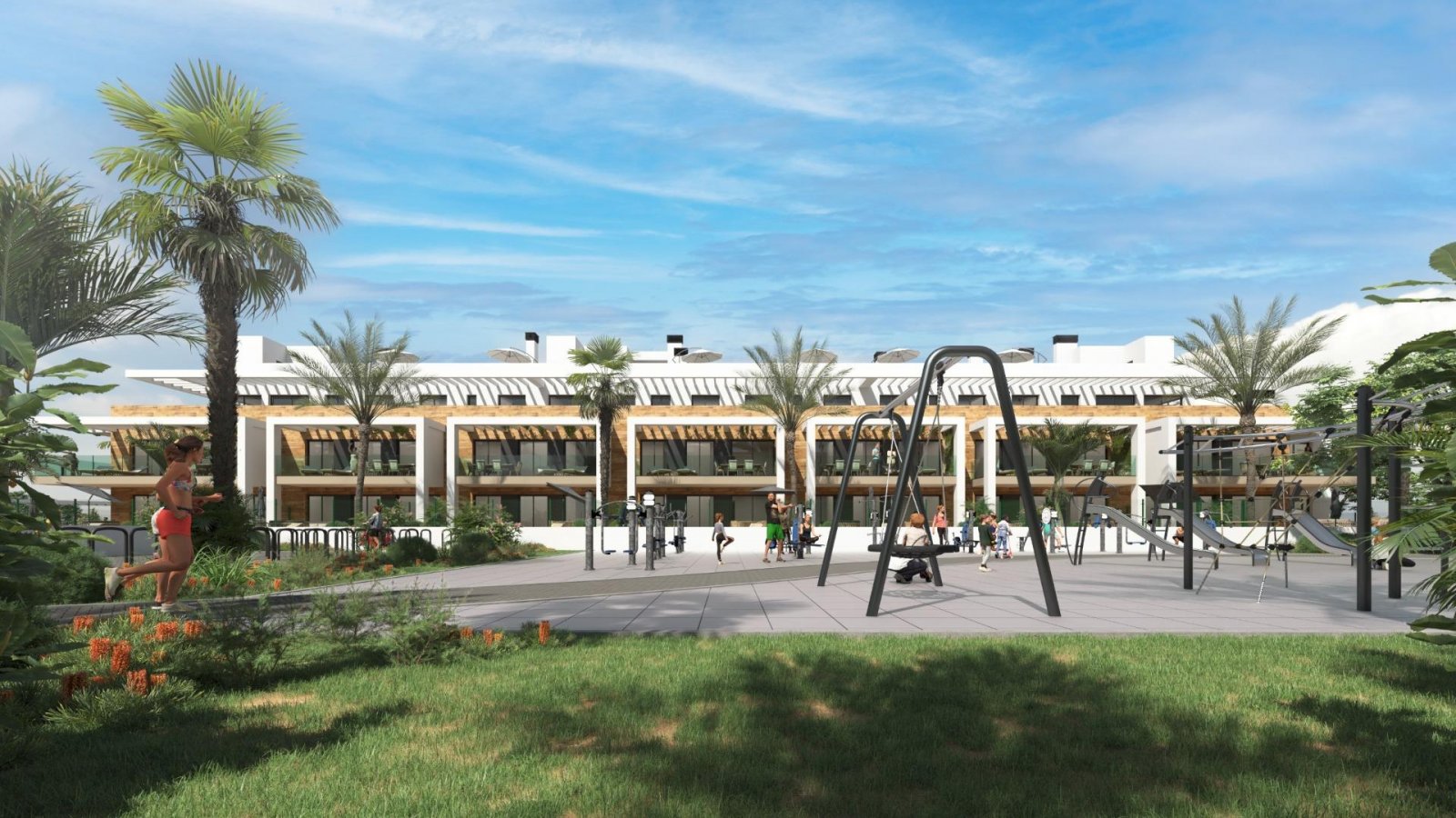 NEUE WOHNANLAGE IN DER NÄHE VON LA SERENA GOLF, LOS ALCAZARES
Dieser erstaunliche Komplex wird aus 244 Wohnungen mit 2 und 3 Schlafzimme