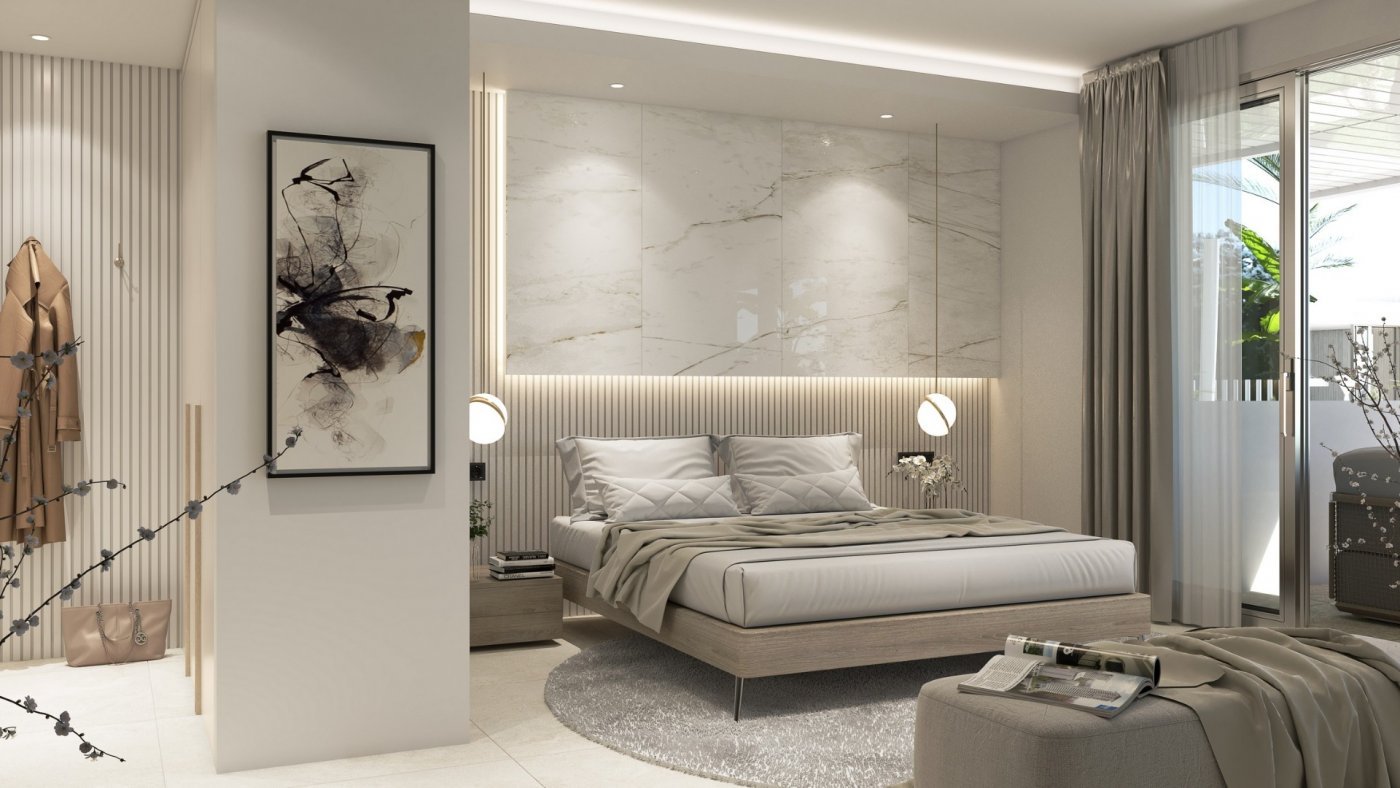 NEU GEBAUTE WOHNANLAGE IN LOMAS DE CABO ROIG
Neubau einer luxuriösen Wohnanlage in Lomas de Cabo Roig.
Komplex von 24 Wohnungen und Pen