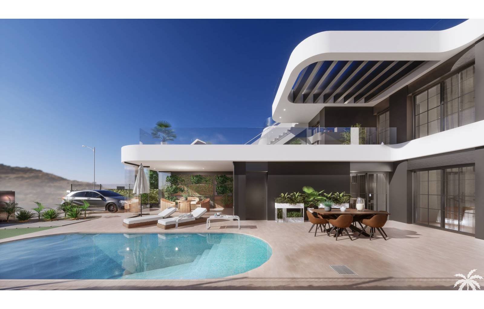 Nur wenige Gehminuten vom Strand entfernt werden diese wunderschönen Villen liegen. in modernem Ambiente, fertige Häuser mit 3 Schlafzimmern und 2 Bä