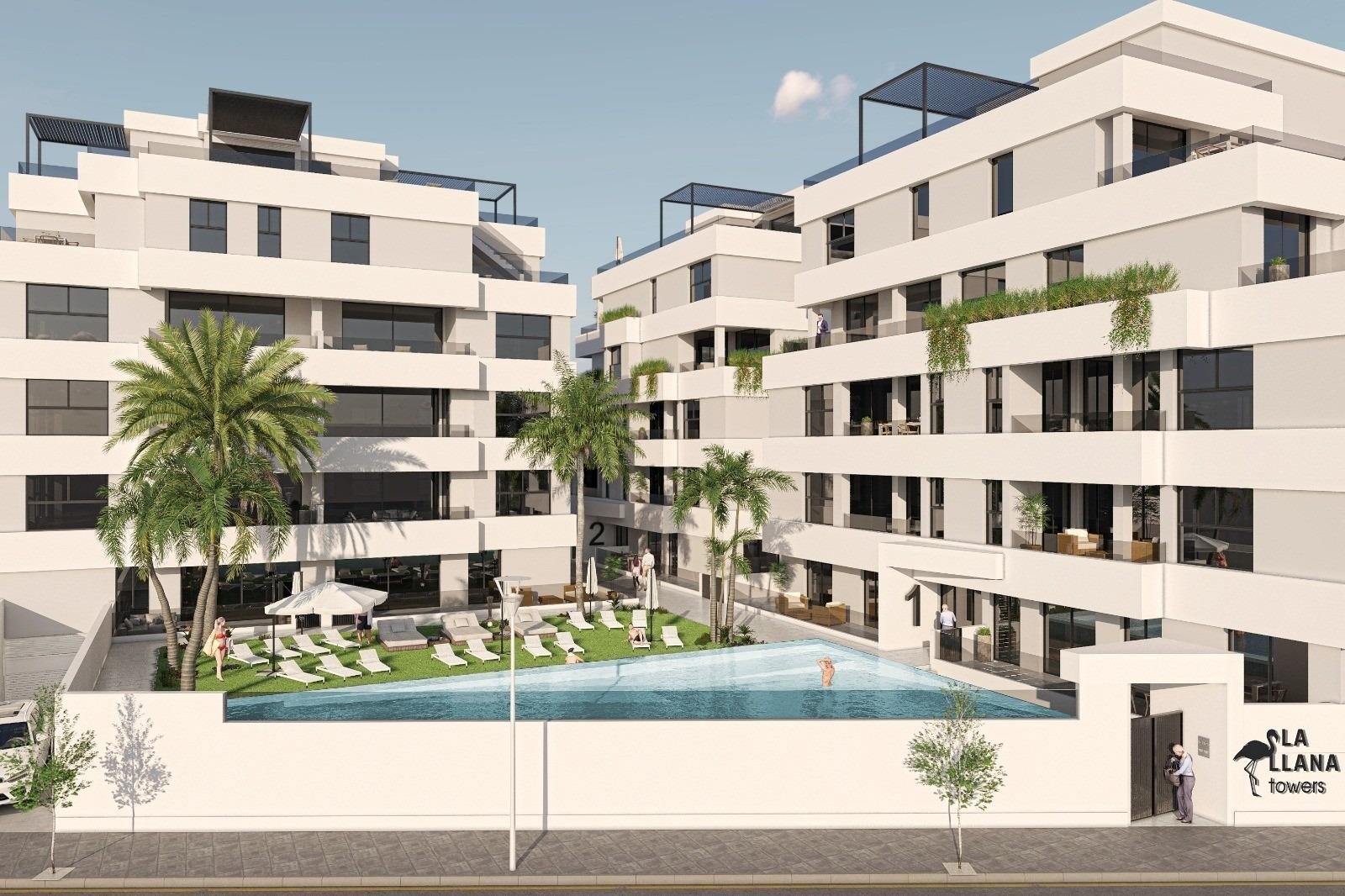 San Pedro Del Pinatar: 
												NEUBAU WOHNANLAGE IN SAN PEDRO DEL PINATAR Neue Wohnanlage mit modernen Apartments und Penthäusern in San Pedro Del Pinatar. Wohnungen un 