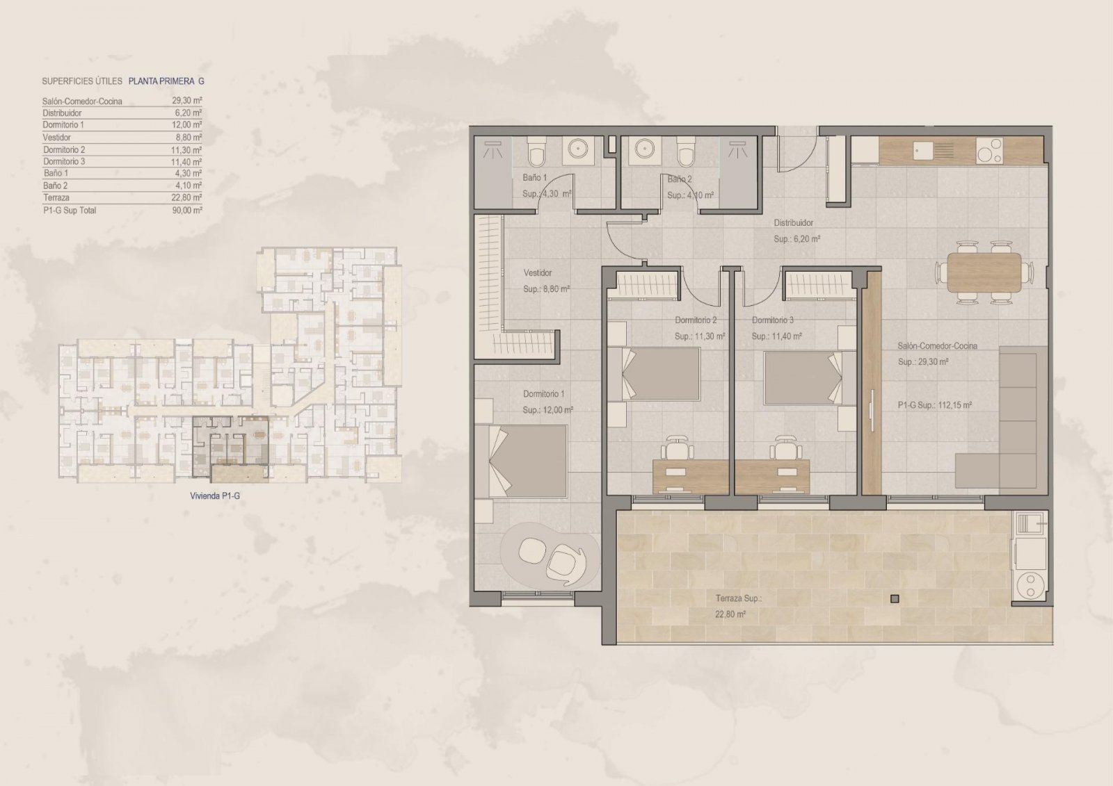 NEU GEBAUTE APARTMENTS IN TORRE-PACHECO - mit privater Terrasse und Gemeinschaftspool
Ein Wohnkomplex von Wohnungen in Torre Pacheco, Mu