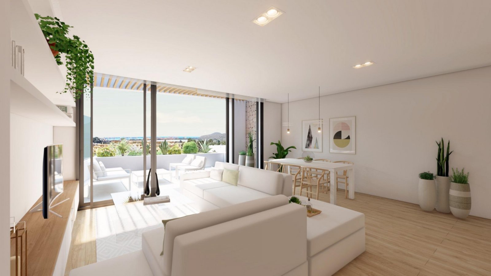 NEU GEBAUTE WOHNANLAGE IM LA MANGA CLUB RESORT  Neubau einer exklusiven Wohnanlage mit 42 Apartments, ideal für den Eigengebrauch oder al