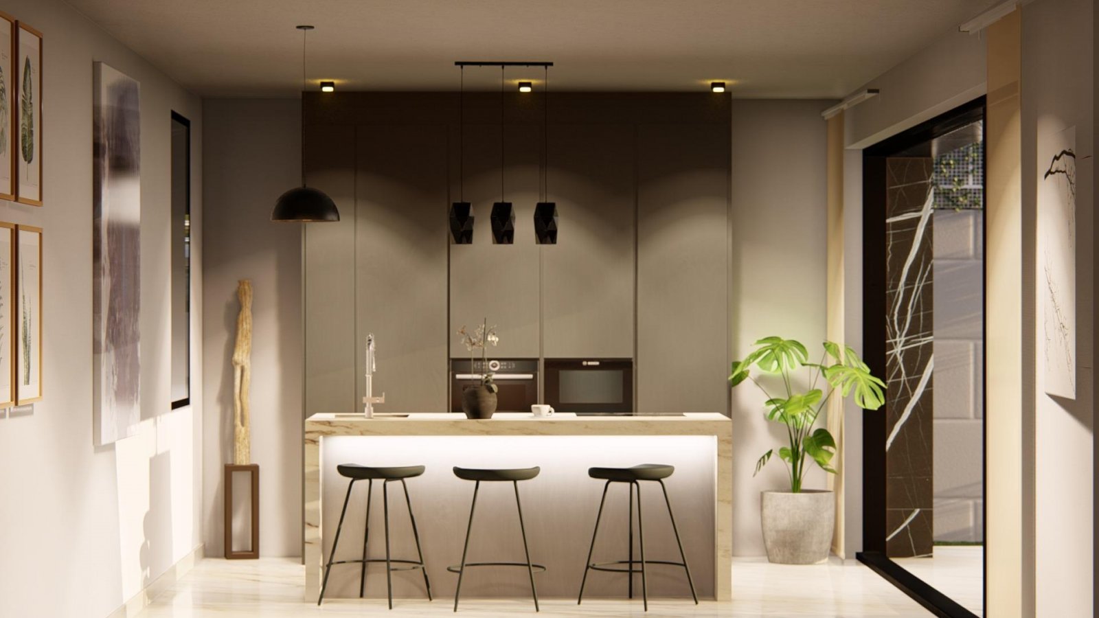 WUNDERSCHÖNE NEU GEBAUTE VILLEN IM LA FINCA GOLF RESORT, ALGORFA
Diese wunderschönen 122m2 Villen sind auf einem großen Grundstück von 4