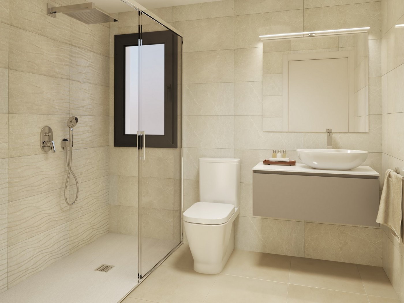 NEUBAU EINER WOHNANLAGE IN EINER PRIVATEN GARTENANLAGE IN DER PROVINZ MURCIA
 
 Neubau-Wohnanlage mit 60 Wohnungen in 4 Blöcken mit Terra