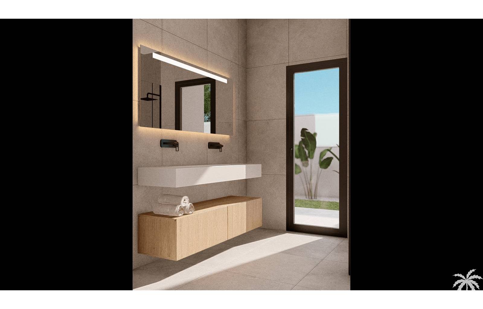 Diese wunderschönen Villen werden im sonnenverwöhnten Los Alcázares an der Costa Cálida gebaut. Das Haus verfügt über 3 Schlafzimmer und 2 Badezimmer