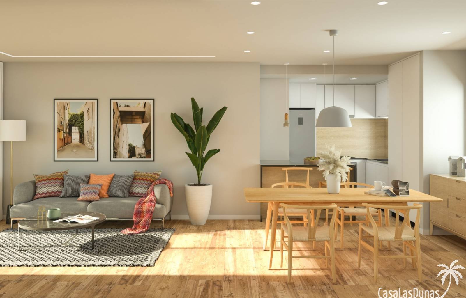 Dieser schöne neue Apartmentkomplex mit 2 und 3 Schlafzimmern befindet sich in Los Alcazares im Bau. Sie haben die Wahl zwischen Erdgeschosswohnungen