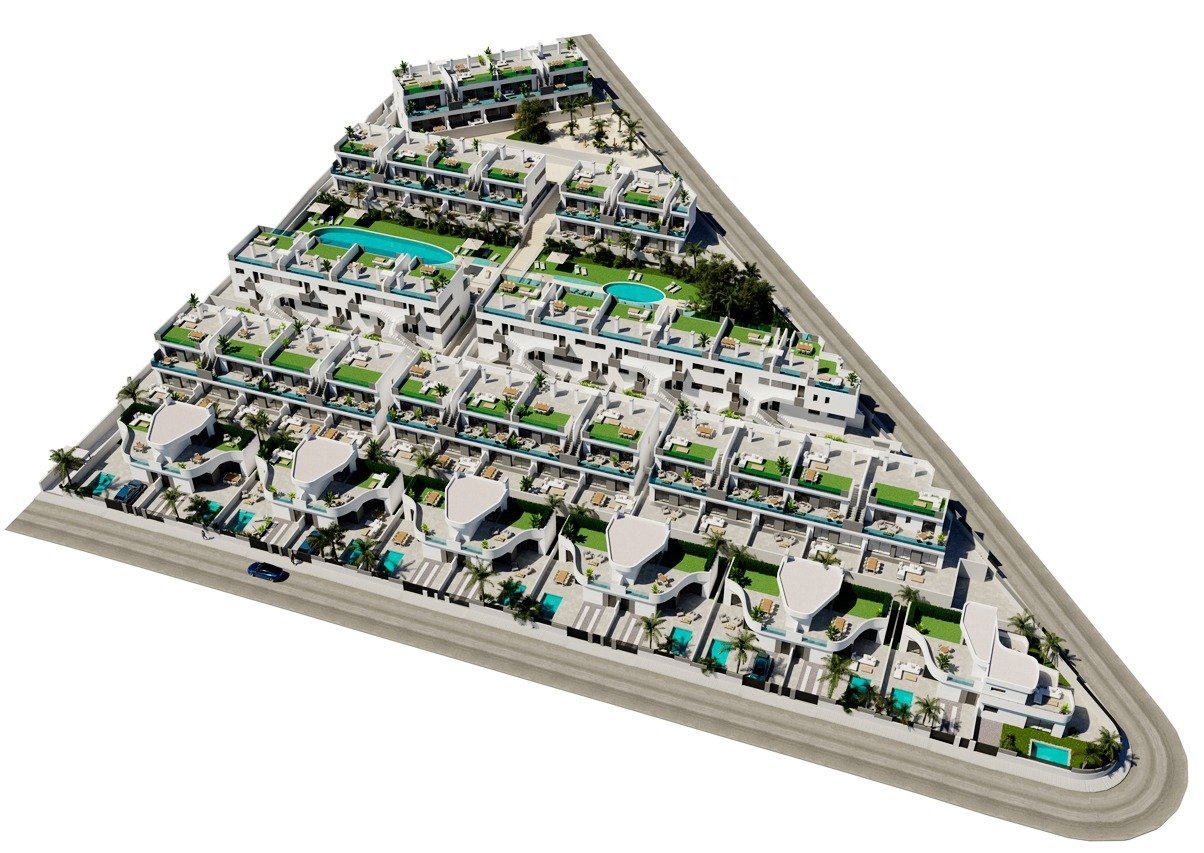 
												NEUBAU WOHNANLAGE IN LOS BALCONES, TORREVIEJA

Neubau Wohnanlage mit Doppelhaushälften und Bungalows in Los Balcones mit Blick auf den ro