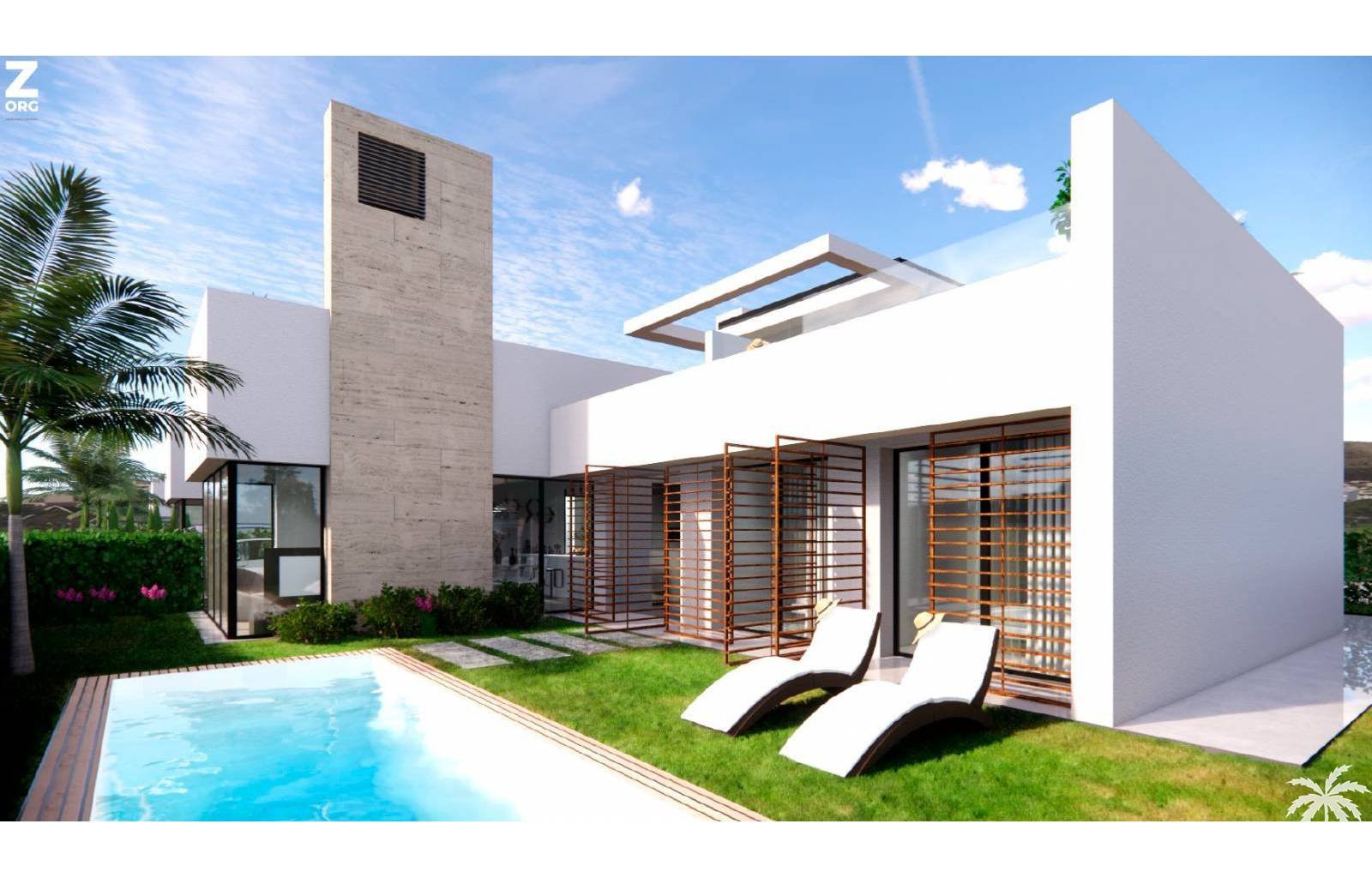 Diese wunderschönen modernen Villen befinden sich im Santa Rosalia Golf Resort, das für seinen riesigen Swimmingpool und zahlreiche Einrichtungen für