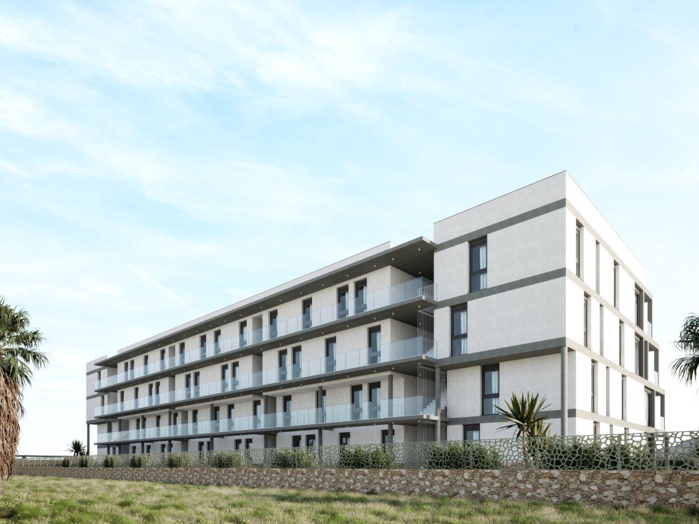 NEU GEBAUTE WOHNANLAGE IN MAR DE CRISTAL
 
 Moderne Neubauwohnanlage mit Apartments und Penthäusern in unmittelbarer Nähe der Strandprome