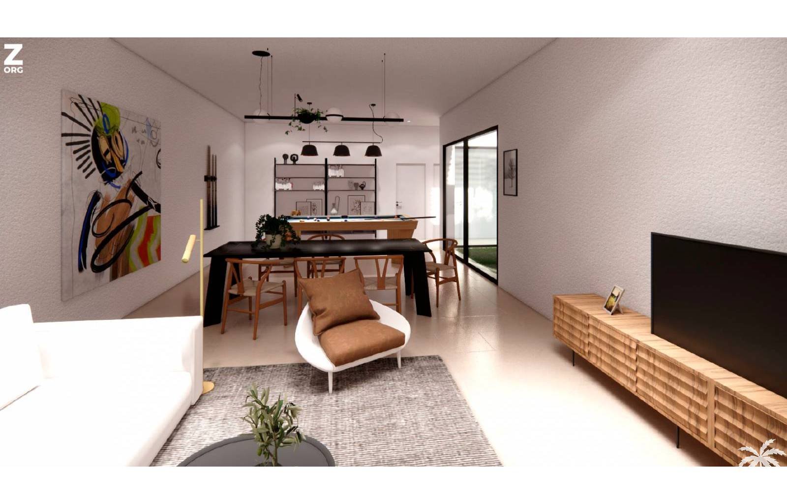 Diese wunderschönen modernen Villen befinden sich im Santa Rosalia Golf Resort, das für seinen riesigen Swimmingpool und zahlreiche Einrichtungen für