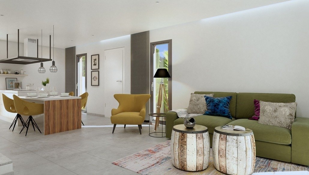 
												WUNDERSCHÖNE NEUBAU-VILLA HALBFREISTEHEND IN DAYA NUEVA - nur wenige Gehminuten vom Stadtzentrum entfernt!
 
Diese 96m2 halbfreistehende 