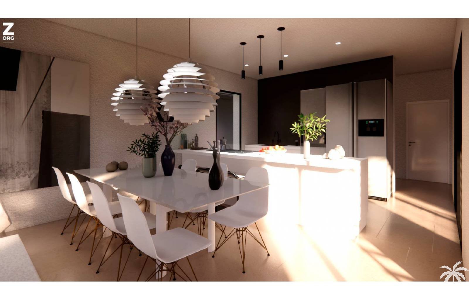 Diese wunderschönen modernen Villen befinden sich im Santa Rosalia Golf Resort, das für seinen riesigen Swimmingpool und zahlreiche Einrichtungen für