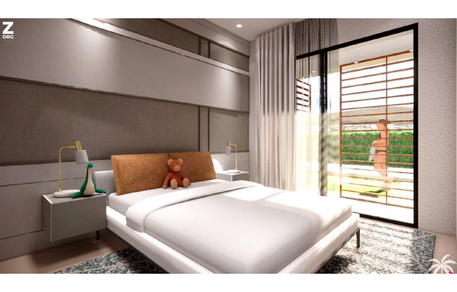 Diese wunderschönen modernen Villen befinden sich im Santa Rosalia Golf Resort, das für seinen riesigen Swimmingpool und zahlreiche Einrichtungen für