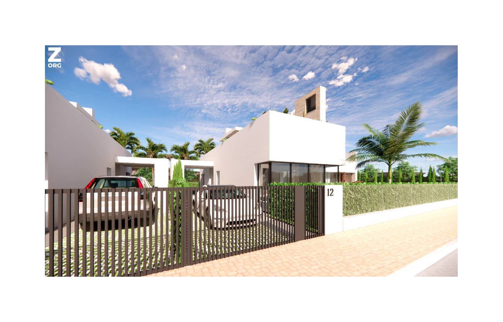 Diese wunderschönen modernen Villen befinden sich im Santa Rosalia Golf Resort, das für seinen riesigen Swimmingpool und zahlreiche Einrichtungen für