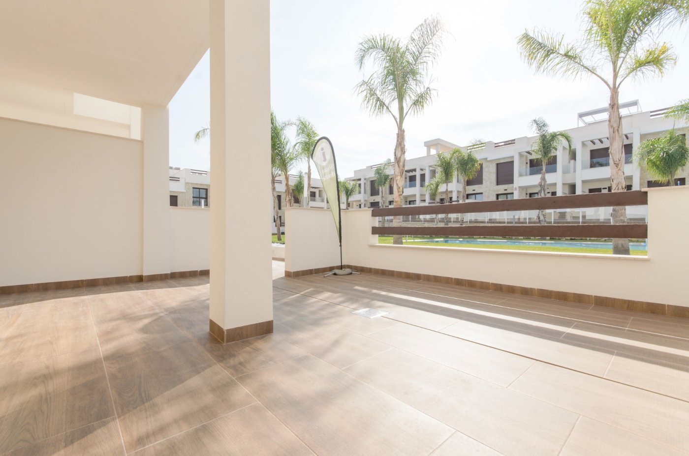 „Bezugsfertige“ stilvolle 63 m² große Erdgeschosswohnung in Los Balcones, Torrevieja, mit 2 Schlafzimmern, 2 Badezimmern und einer 33 m²