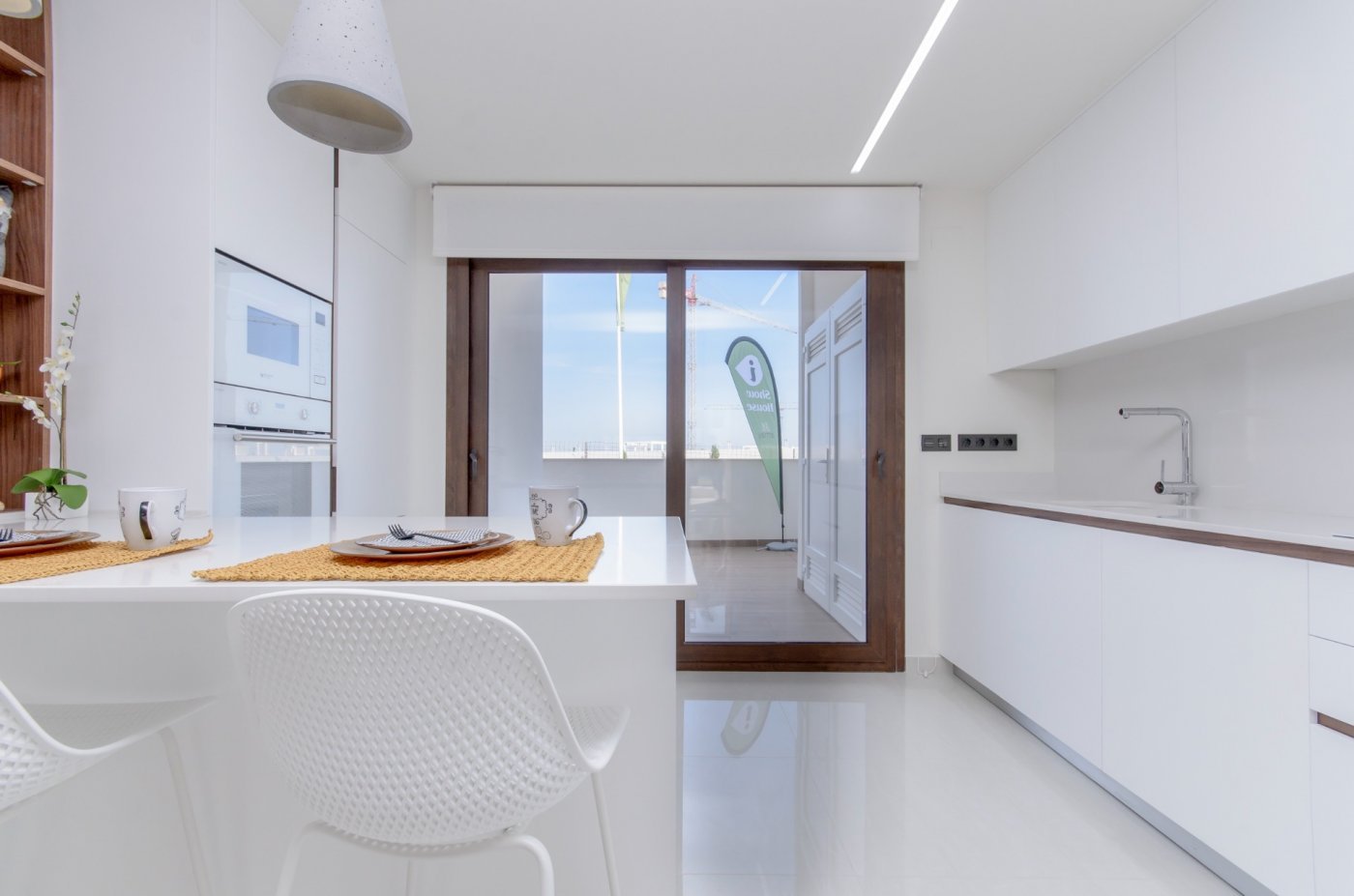„Bezugsfertige“ stilvolle 63 m² große Erdgeschosswohnung in Los Balcones, Torrevieja, mit 2 Schlafzimmern, 2 Badezimmern und einer 33 m²