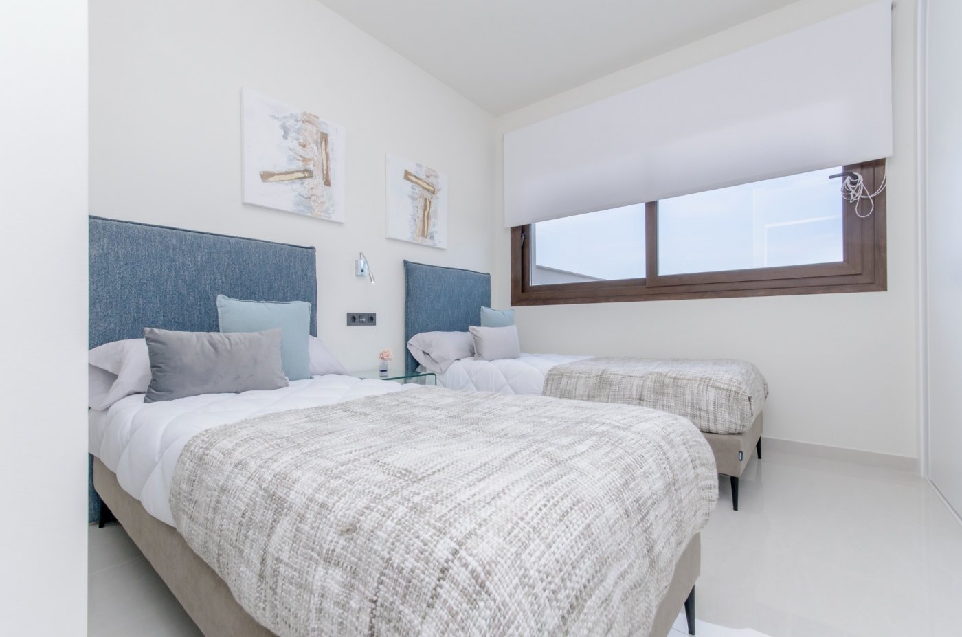 „Bezugsfertige“ stilvolle 63 m² große Erdgeschosswohnung in Los Balcones, Torrevieja, mit 2 Schlafzimmern, 2 Badezimmern und einer 33 m²