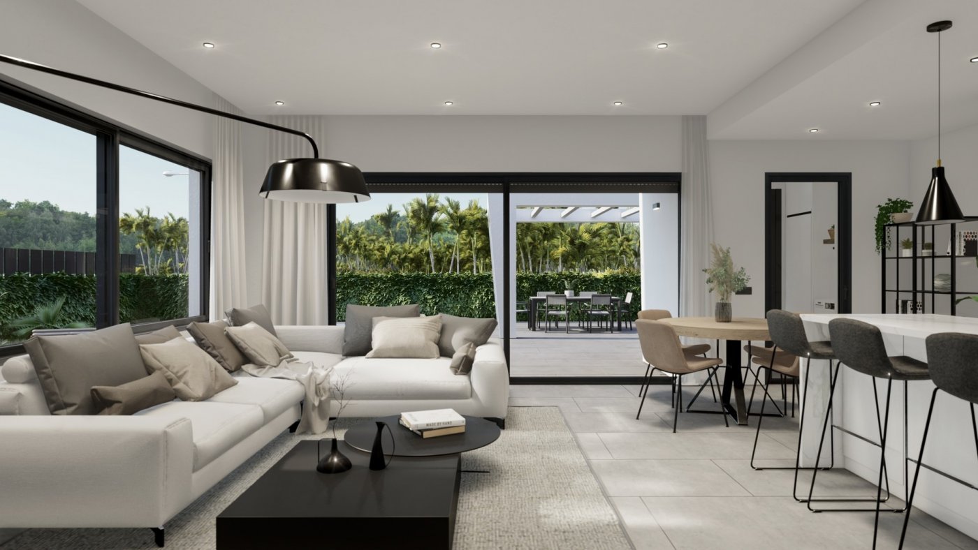 SCHÖNE MEDITERRANE VILLA, FREISTEHEND, IN PUNTA PRIMA, ORIHUELA COSTA, nur 900m vom Meer entfernt.
Diese wunderschöne freistehende Villa