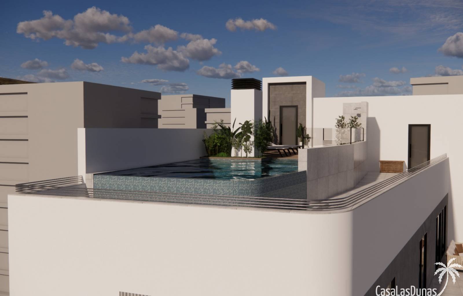 Dieser neue Komplex, nur 200 Meter vom Sandstrand von La Mata entfernt, wird im Januar 2025 bezugsfertig sein. Nutzen Sie Ihre Chance, eine Wohnung z