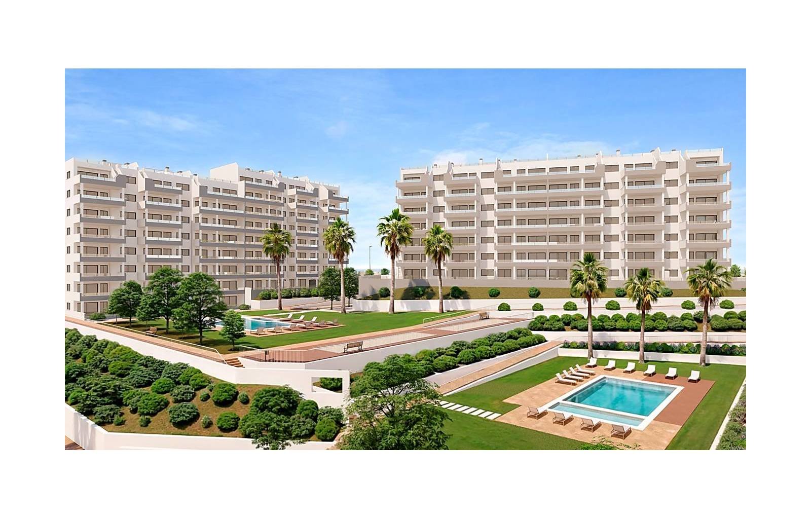 San Miguel de Salinas:  In einem im Bau befindlichen neuen Wohngebiet, unmittelbar neben dem bestehenden und gut erschlossenen Dorfkern, entsteht dieses neue Projekt. Insges 