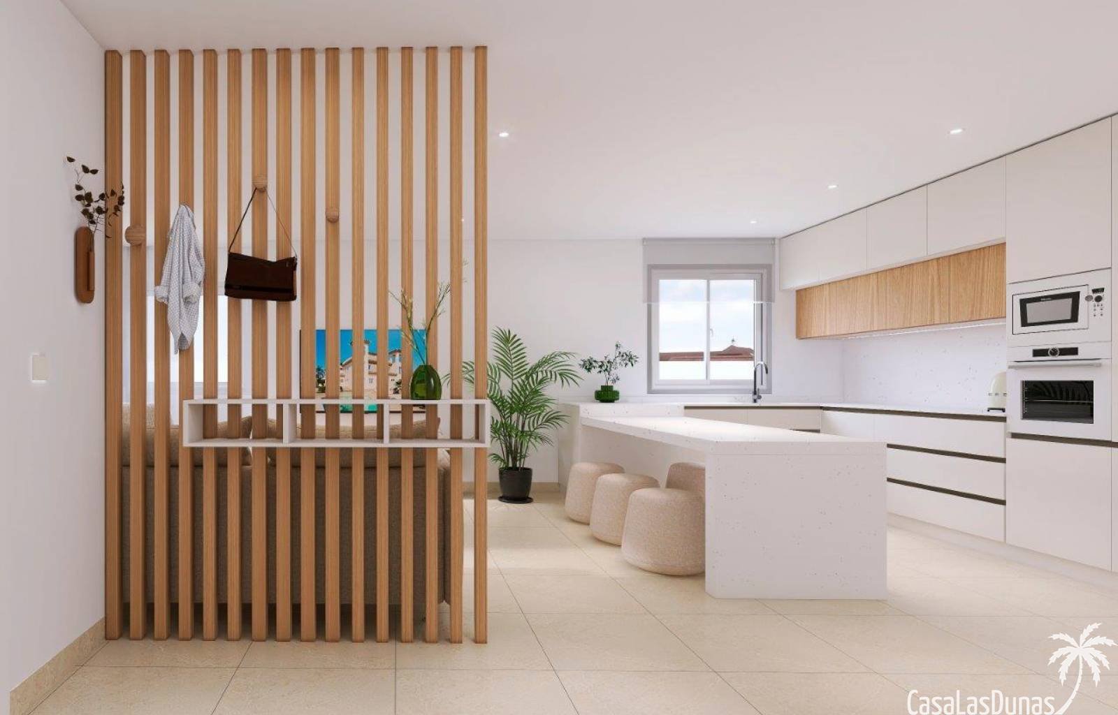 In dem relativ unbekannten Dorf Bigastro werden diese neuen Doppelhaushälften gebaut. Die geräumigen Häuser verfügen über nicht weniger als 4 Schlafz