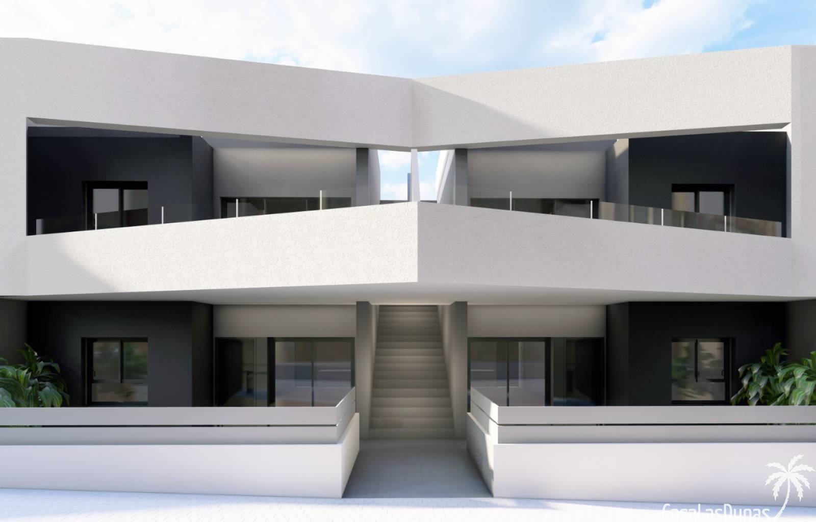 San Miguel de Salinas:  Dieses neue Projekt befindet sich in einem im Bau befindlichen neuen Viertel in der Nähe des traditionellen Zentrums des Dorfes San Miguel de Salinas 