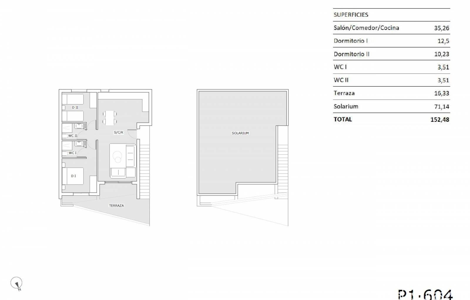Dieses neue Projekt befindet sich in einem im Bau befindlichen neuen Viertel in der Nähe des traditionellen Zentrums des Dorfes San Miguel de Salinas